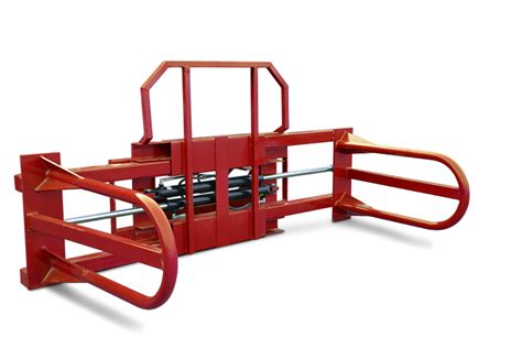 hay squeeze for skid steer|skid steer squeeze attachments.